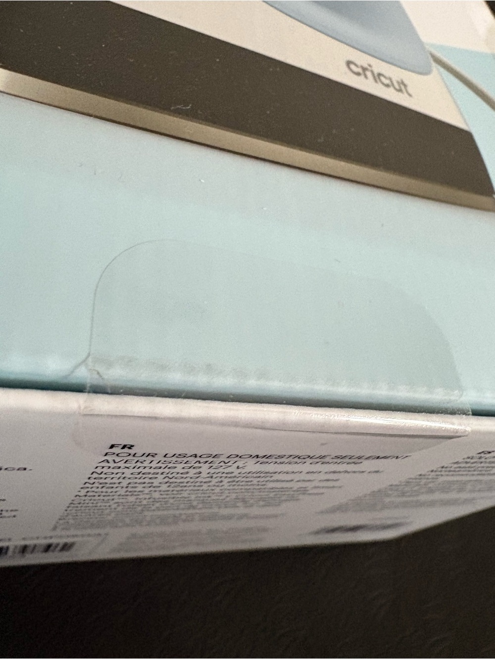 Cricut EasyPress Mini in White and Light Blue - Picture 2 of 4